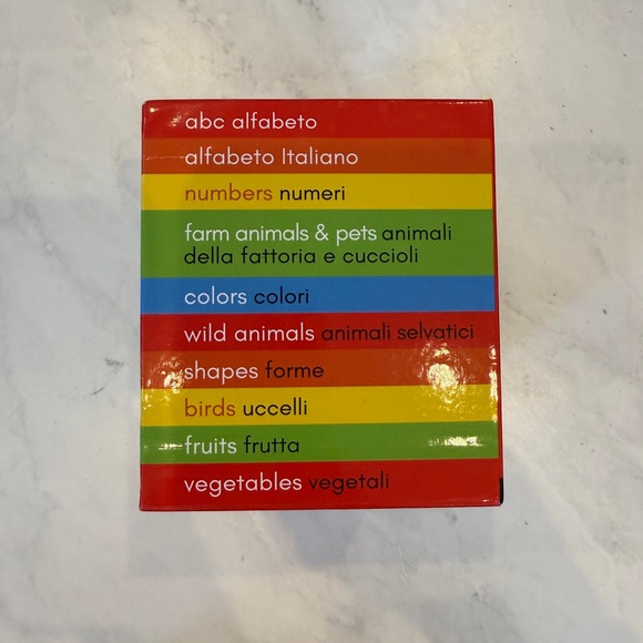 My First English-Italiano Learning Library - Red - Picture 7 of 7